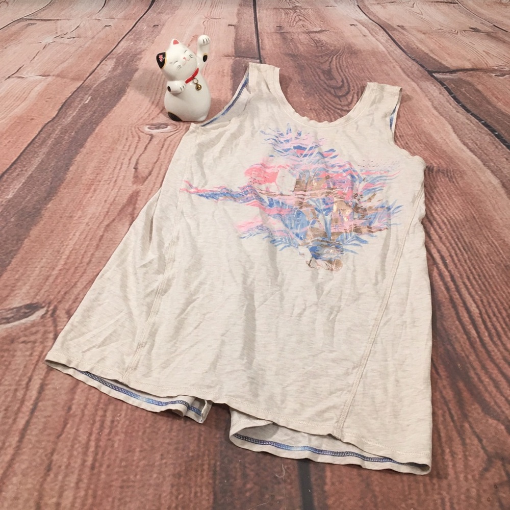 Ivivva Split Back Athletic Tank Top